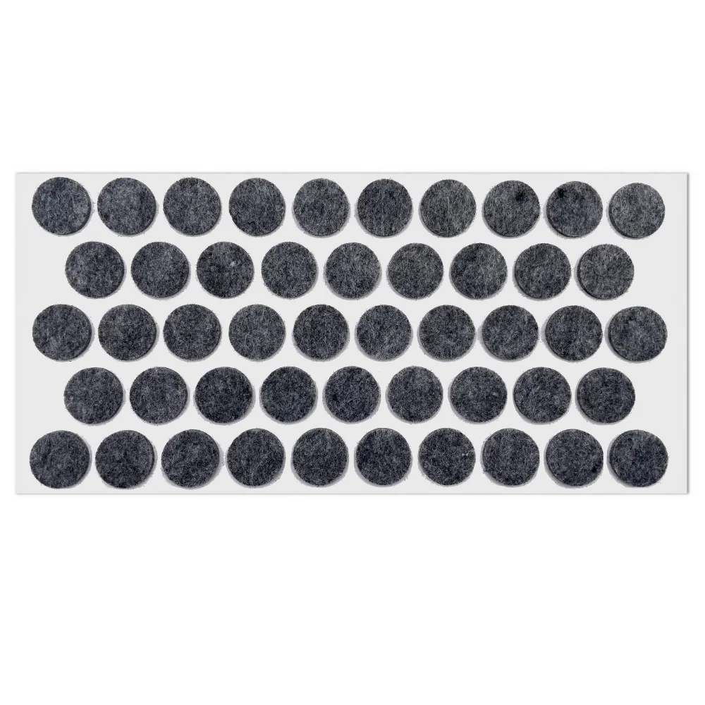 Feltrini adesivi per Mobili Ø20mm - Nero, Marrone, Bianco, Grigio NTP