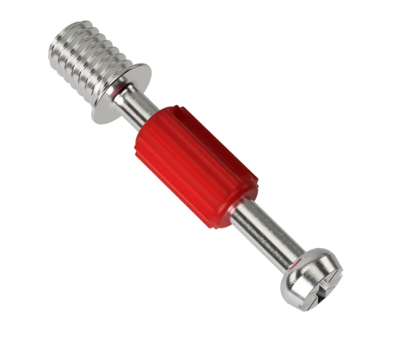 Viti di giunzione per mobili L28mm con Filettatura M6 (100 pz) NTP