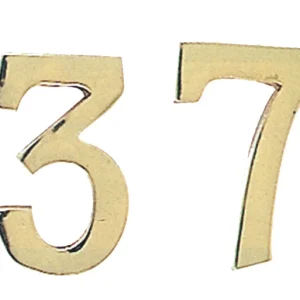 Numero Civico 5 Ottone 100 Mm- 10,0 Pz