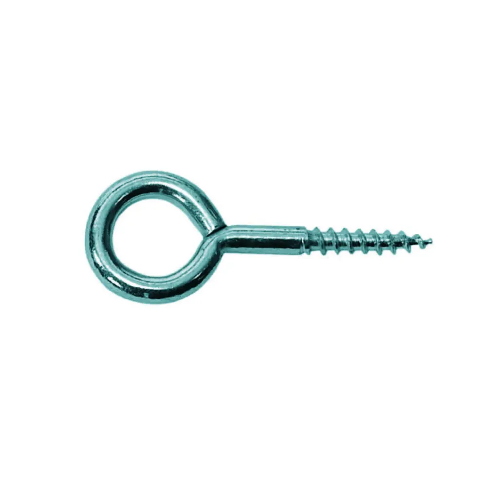 Occhiolo Con Vite Per Legno - mm.20x70 - ø mm.4x25 - 200 pz