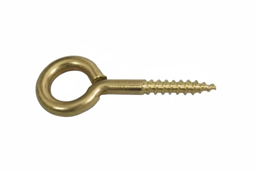 Occhiolo Con Vite Per Legno- - Mm.22X100 - Ø Mm.5X40 - 200 Pezzi Puccioni