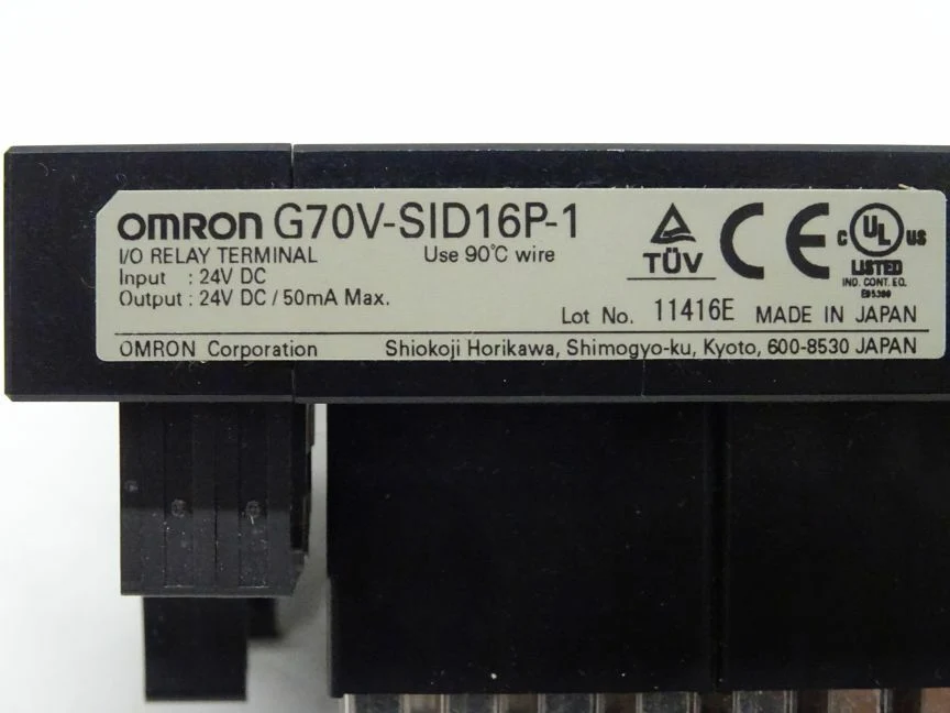 Omron G70V-SID16P-1 I/O Relay Terminal neu-OVP