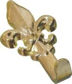 ORECA - Blister 4 Ganci per Quadri Modello FIORENTINO BRONZATI 32x19mm