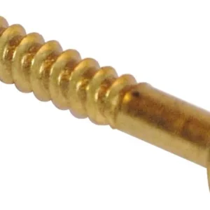 ORECA - BLISTER 9 VITI TESTA GOCCIA DI SEGO PER LEGNO 3,5X25 OTTONE LUCIDO