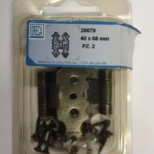 ORECA - CERNIERA CON SBALZO 40X68MM 2PZ