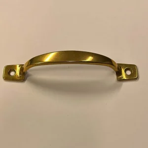 ORECA - MANIGLIA LISCIA OTTONE LUCIDO 100MM