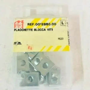 ORECA - 8 PLACCHE BLOCCA VITI SU PANNELLI MM.3,5