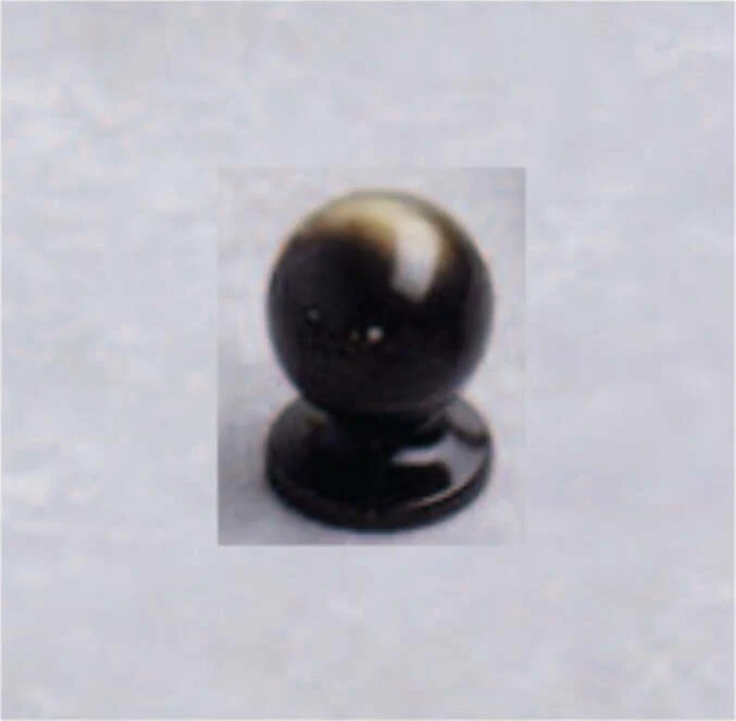 ORECA - 1 POMOLO TONDO SFERA ZAMA BRONZO SFUMATO 20X25mm