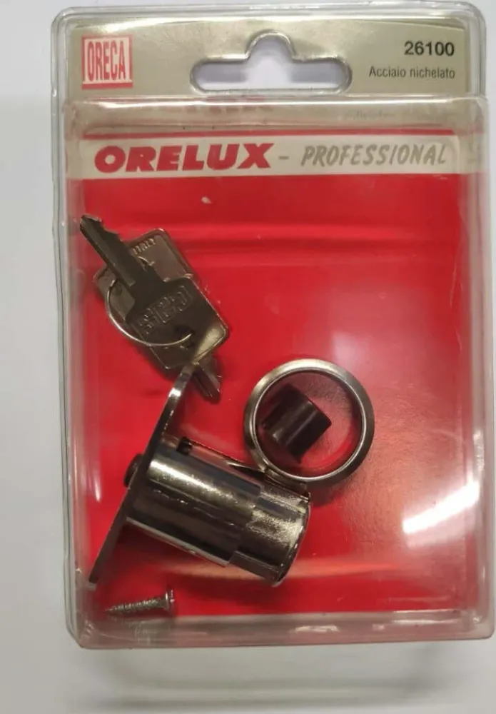 ORECA - SERRATURE PER PORTE, CHIUSURA PRESSIONE 20MM