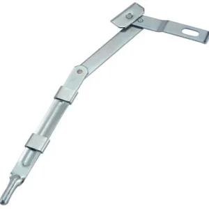 Paletto Saldare Leva 305 Combi - Zincato 2 Snodi Doppia Guida Passante Mm 605- 5 Pezzi