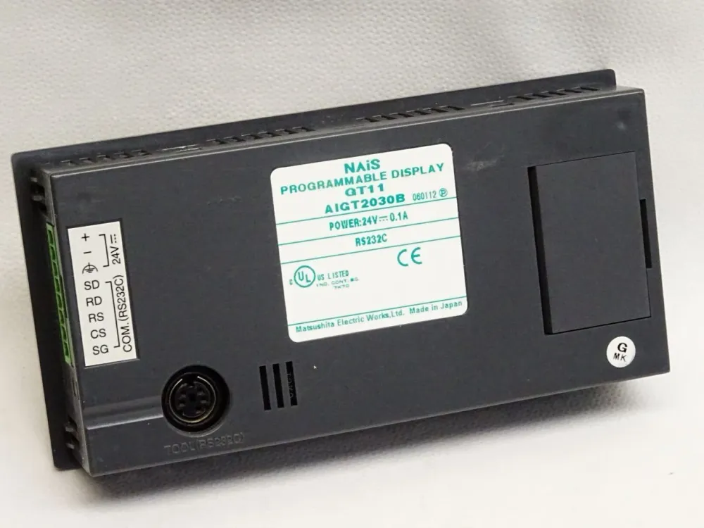 Panasonic Matsushita NAiS Programmable Display GT11 AIGT2030B