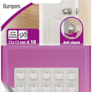 3M - 10 PARACOLPI ADESIVI ANTI SHOCK 13x13 MM