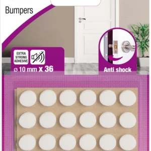 3M - 36 PARACOLPI ADESIVI ANTI SHOCK SCHIUMA D 10MM***