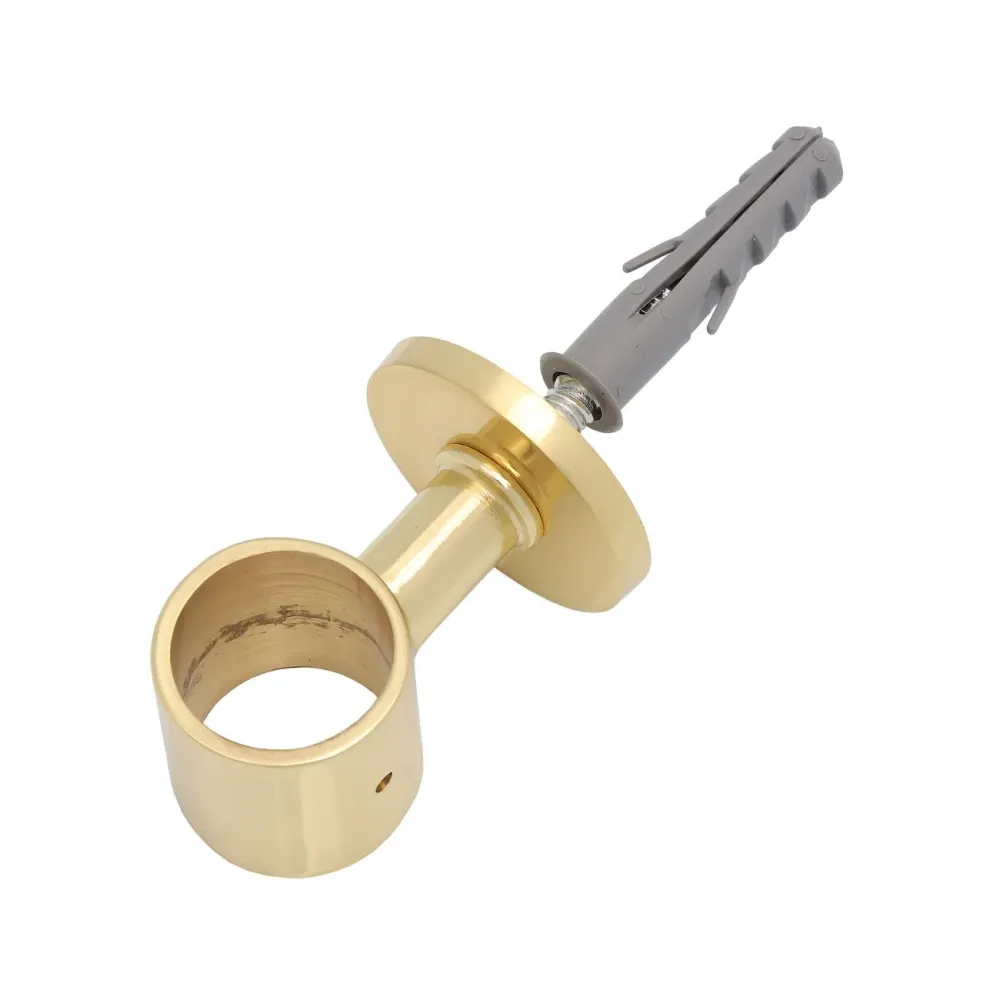 Passante corrimano ottone d.30mm tassello lucido - GRA RIVADOSSI - 6pz