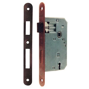 Bl Patent Serratura Q.8/70 Ottonata 50 B.Tondo- Bonaiti Serrature- 6,0 Blister
