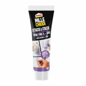 Pattex Millechiodi Attacca E Stacca Trasparente- - Gr.44 - 12 Blister Henkel