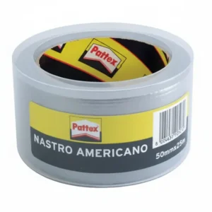Pattex Nastro Americano Grigio- - Mm.50H. Rotoli Da Mt.25 - 12 Pezzi Henkel