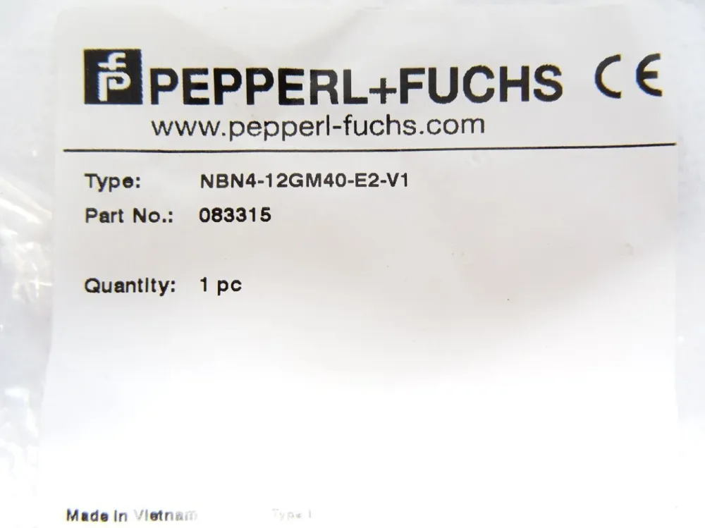 Pepperl+Fuchs 083315 Induktiver Sensor NBN4-12GM40-E2-V1 / Neu OVP