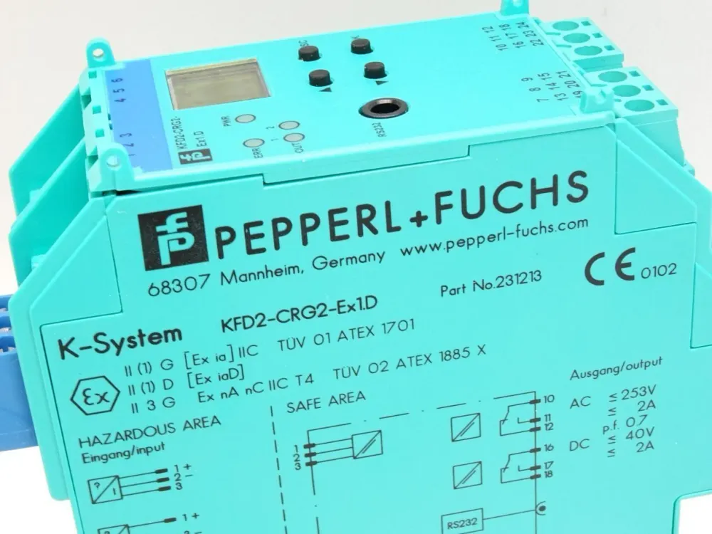 Pepperl+Fuchs 231213 KFD2-CRG2-Ex1.D Transmitterspeisegerät