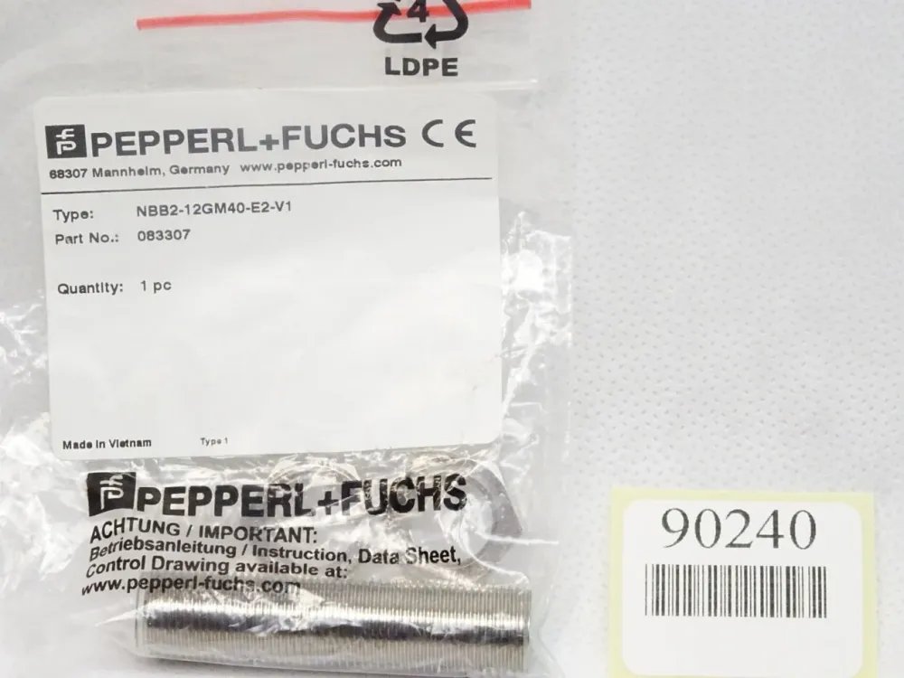 Pepperl+Fuchs NBB2-12GM40-E2-V1 / 83307 / 083307 / Neu OVP