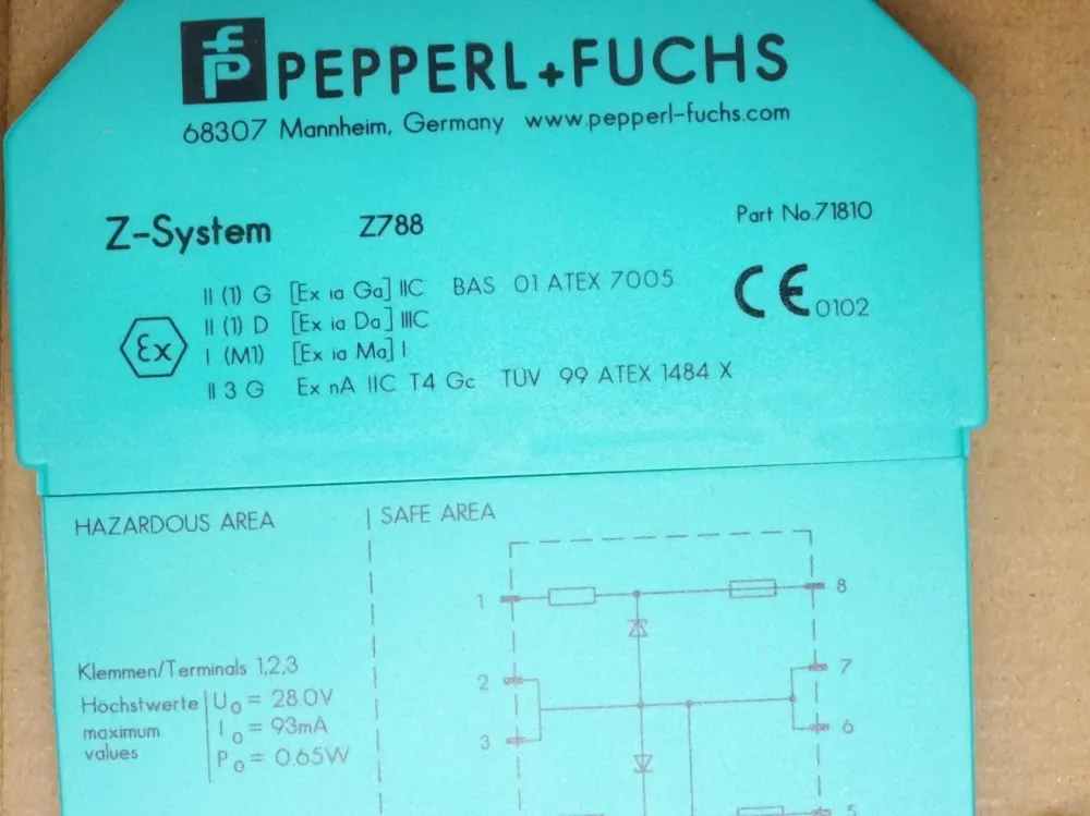 Pepperl+Fuchs Z-System Z788 / 71810 / Neu OVP