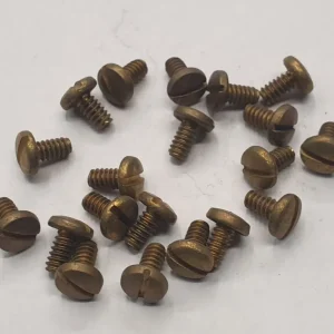 Perni Testa Larga Mm 4X10 Ottone Pz 20