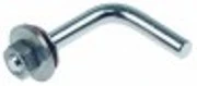 perno filettato ad angolo l 42mm inox filetto m6 diametro 6mm