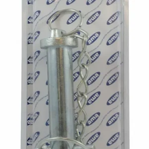 Perno per 3°punto ø25x120mm con spina scatto confezione da 5 pezzi