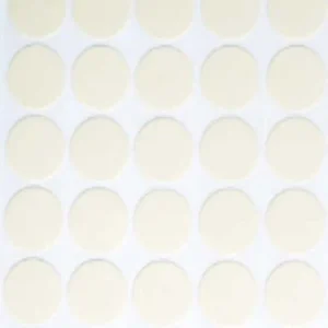 20 PEZZI - ADESIVI COPRIVITE Ø13MM - COLORE BIANCO