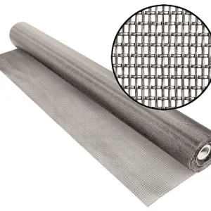 Phifer ZANZARIERA ROTOLO POLIESTERE/PVC PETSCREEN MT.30,5 col.Grigio maglia mm17x10 H.cm.121,92