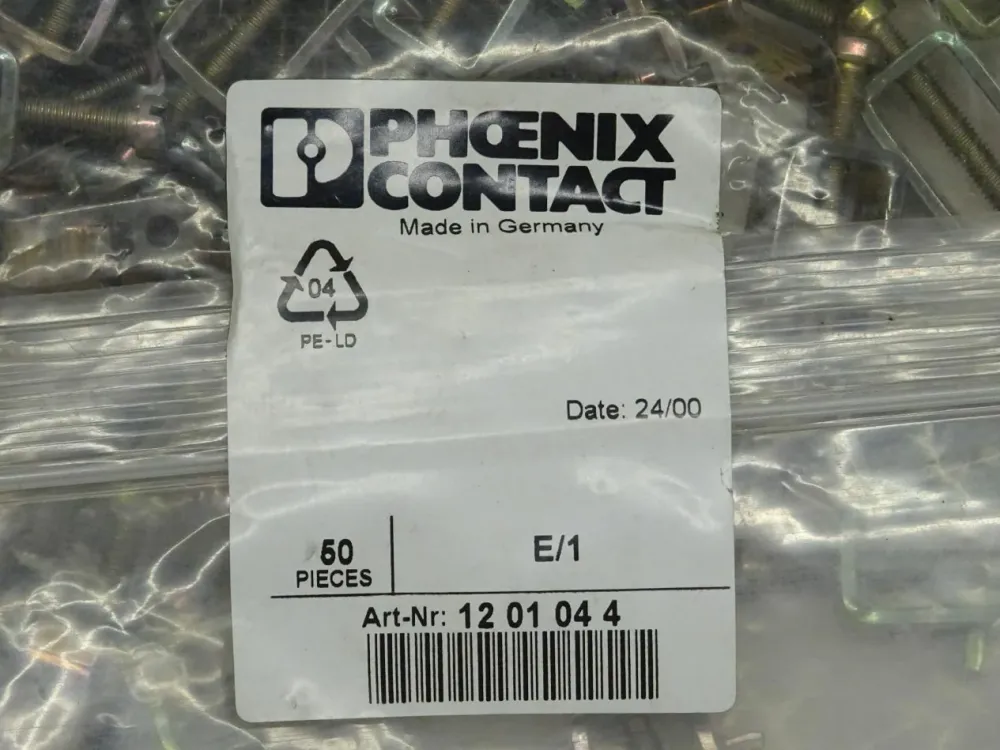 Phoenix Contact 1201044 (50-er Pack) 12 01 04 4 / Neu-OVP versiegelt
