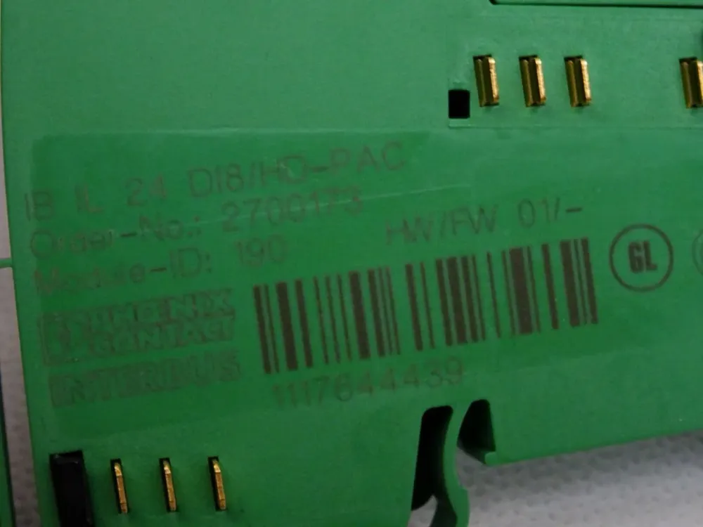 Phoenix Contact 2700173 IB IL 24 DI8/HD-PAC Digitalmodul