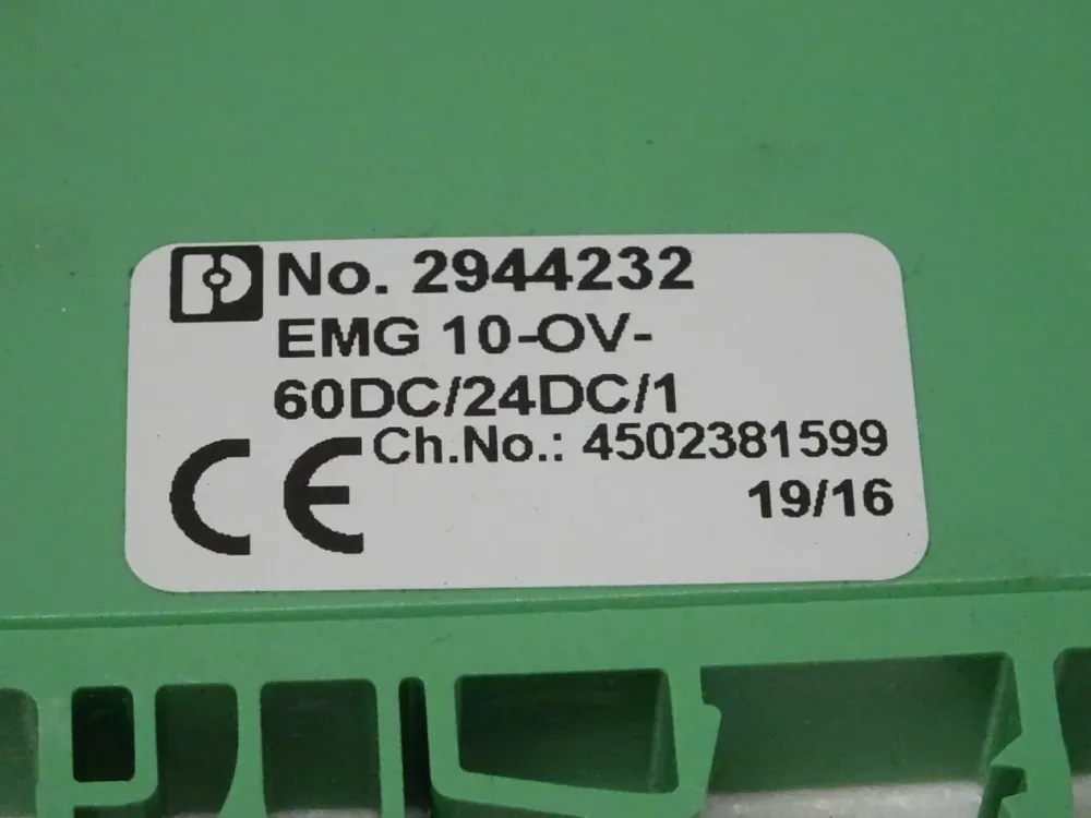 Phoenix Contact 2944232 Relaismodul EMG 10-OV-60DC/24DC/1 // 29 44 232