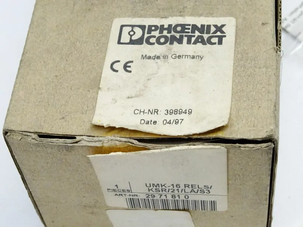 Phoenix Contact 2971810 / UMK-16 RELS/KSR/21/LA/S3 / Neu OVP