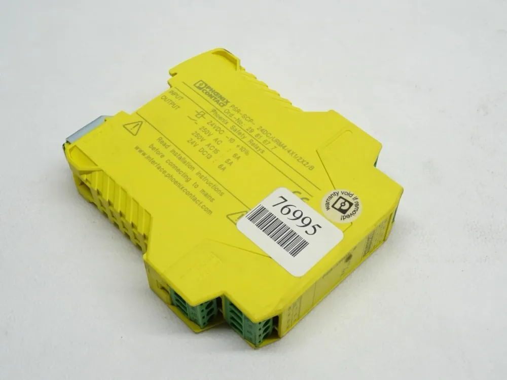 Phoenix Contact 2981677 PSR-SCP- 24DC/URM4/4X1/2X2/B Safety Relay