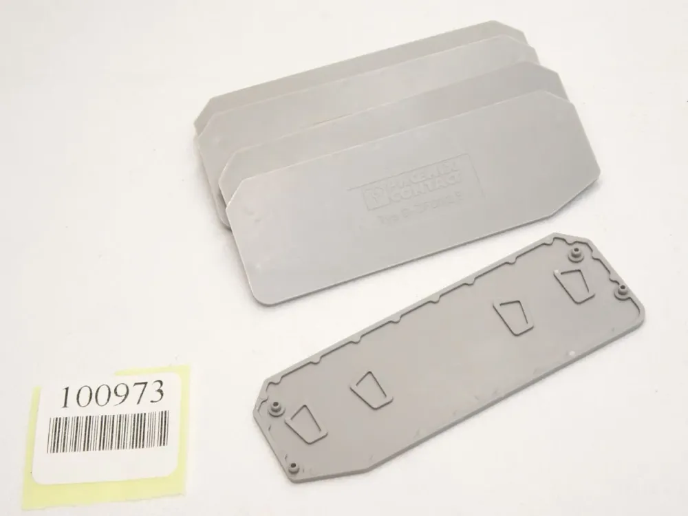 Phoenix Contact 3002814 D-ZFDK2,5 Inhalt:5 Stück End Platte / Neu