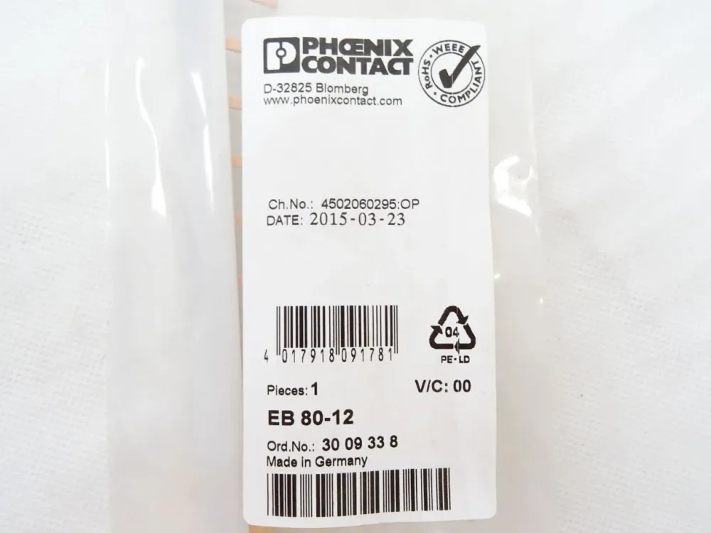 Phoenix Contact EB80-12 / 3009338 / Neu OVP