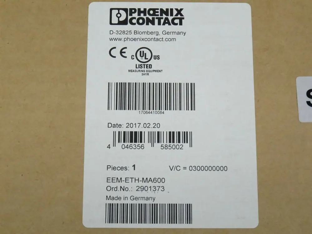 Phoenix Contact EEM-ETH-MA600 Kommunikationsmodul 2901373 // 29 01 373 NEU-versiegelt