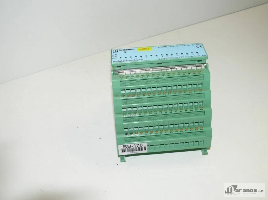 Phoenix Contact IB STME 24 BDI 16/4 / 2751687 Interbus I/O-Module + 2722001