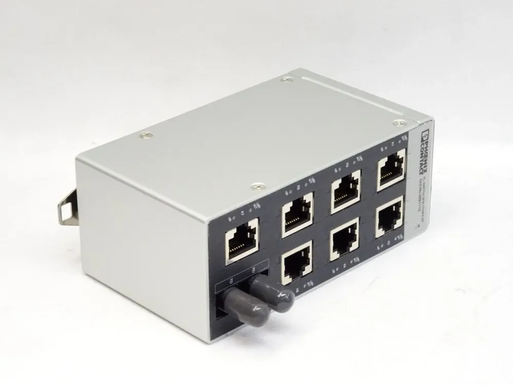 Phoenix Contact FL SWITCH SFN 7TX/FX ST Industrial Ethernet Switch 2891110 / Neuwertig