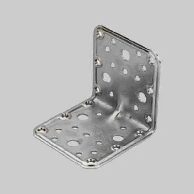 Piastra Ad Angolo 8 60X60X45 Mm - 50 Pezzi