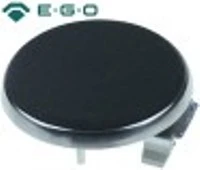 piastra elettrica diametro 90mm 450w 230v attacco 3 morsetti vite bordo da 8mm.