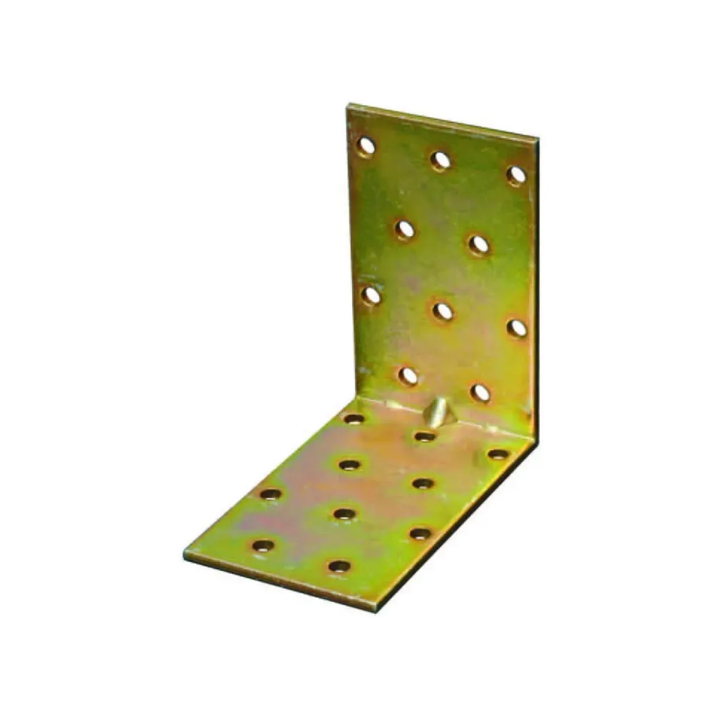 Piastra Di Giunzione Ad Angolo Pesanti Larghezza Mm.50 - mm.80x80x50 - 25 pz