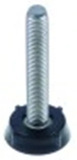 piede filetto m10 lungh. fil. 60mm h 10mm diametro 30mm con. 1 pz adattabile hobart