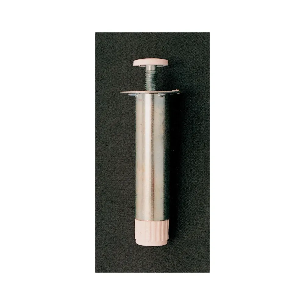 Piedino acc. zinc. per mobili cm.15 regolabile - 4 pz