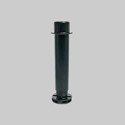 Piedino Plastica Regolabile Per Letti Ø 18 Mm - H 160 ÷ 260 Mm