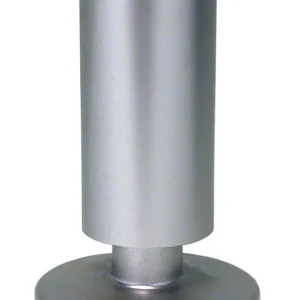 Piedino Regolabile Abs 90 Mm P1807 Alluminio- Gs Plast- 12,0 Pz