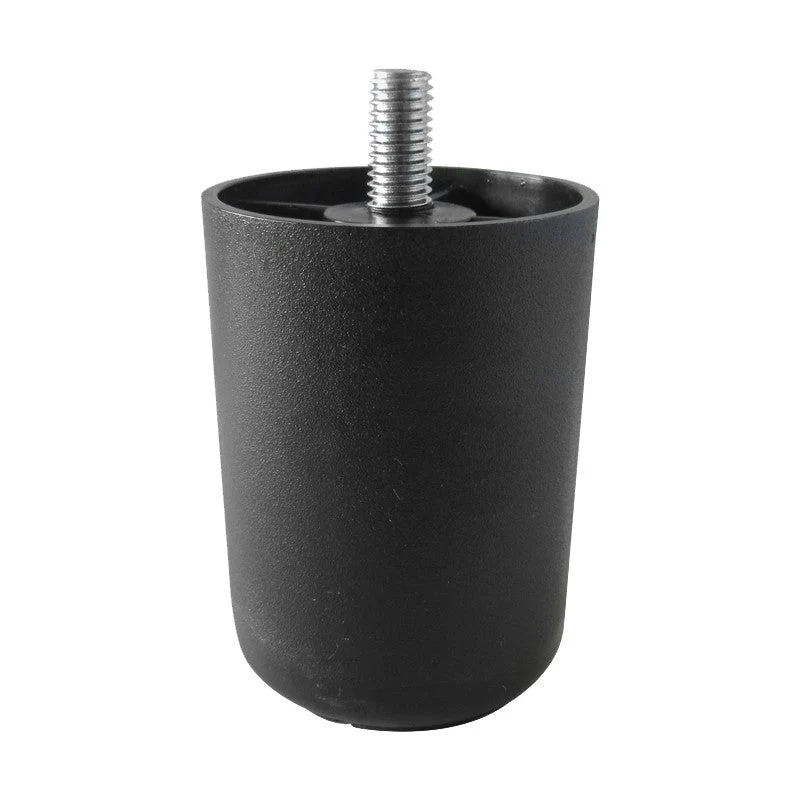 PIEDINO ROTONDO D.60 H.80MM VITE M10 - SPAZIALE