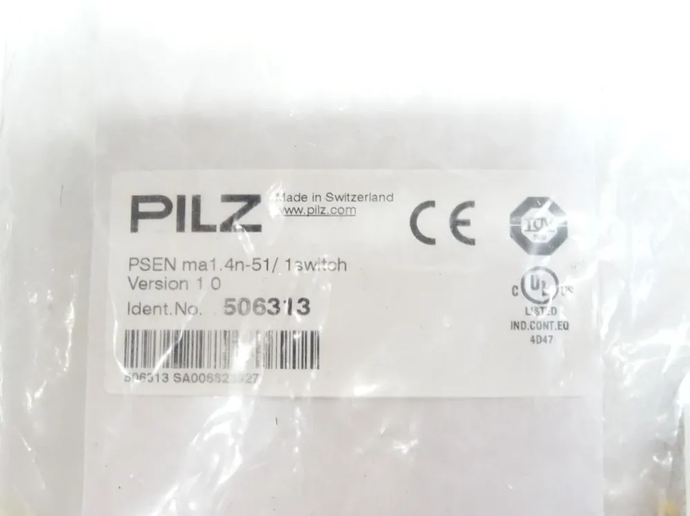 Pilz 506343 / switch 506313 PSEN ma1.4n-51 / 506301 actuator PSEn ma1.4-10mm / Neu OVP