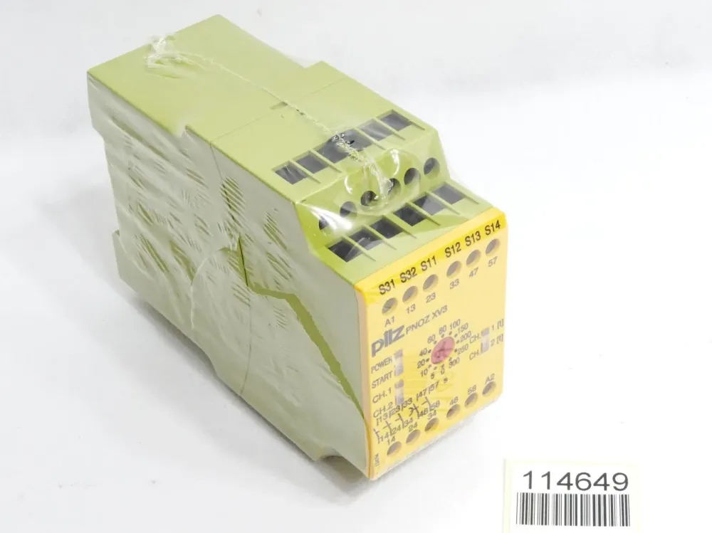 Pilz 774548 PNOZ XV3 300/24VDC 3n/o 2n/o t Safety relay / Neu OVP